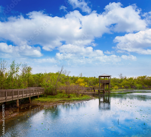 White Lake at Cullinan Park in sugarland Texas photo