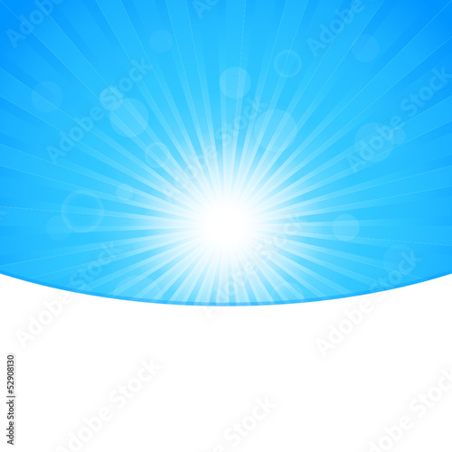 Sky Background Sun Blue