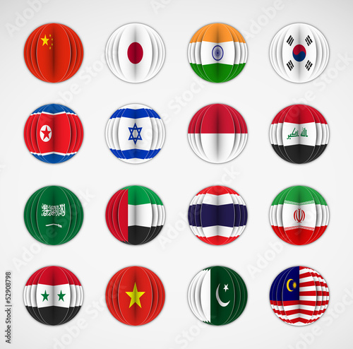 Free Download Set of flags - GFXLoad