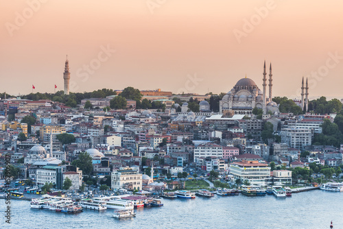 Istanbul in sunset