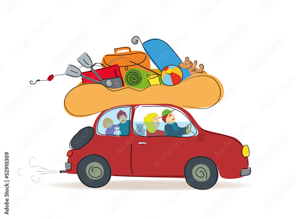 Ab in den Sommerurlaub, Familienreise Ab in den Sommerurlaub, Familienreise