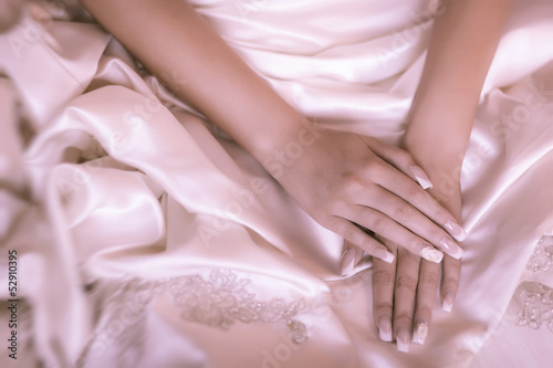 bride's hands