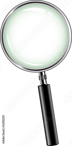 metal magnifying glass