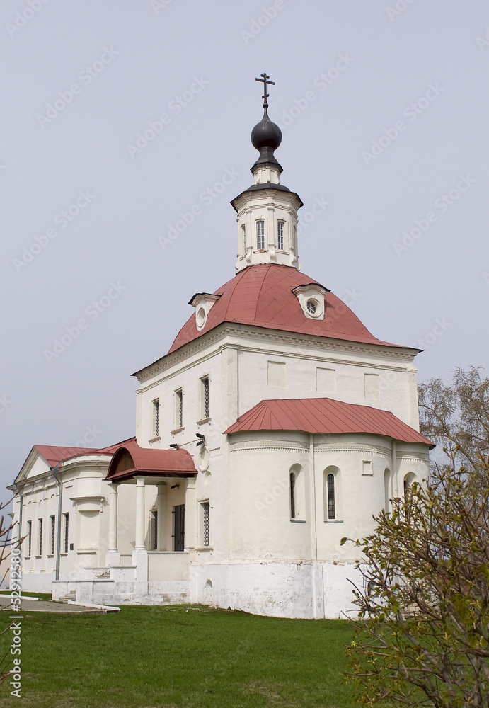 View of historical center of Kolomna city near Moscow