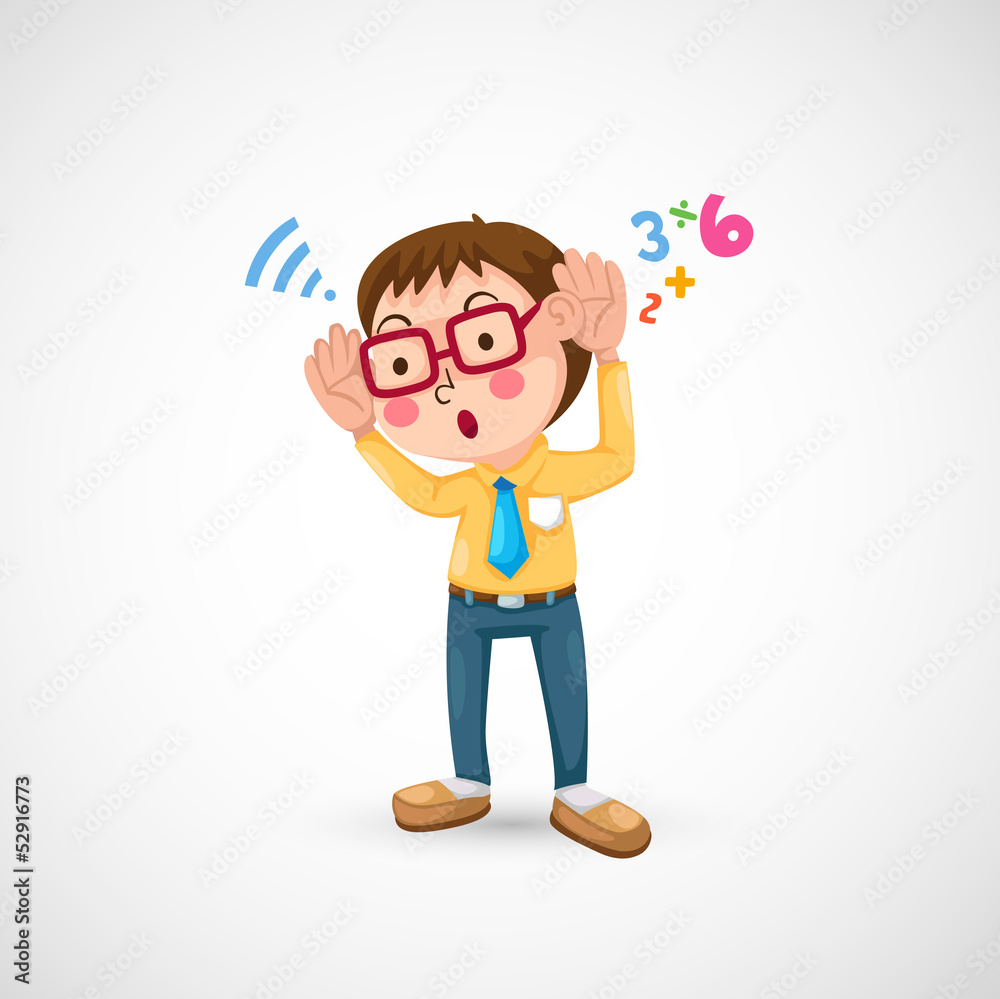illustration of isolated teacher in the class illustration of isolated teacher in the class
