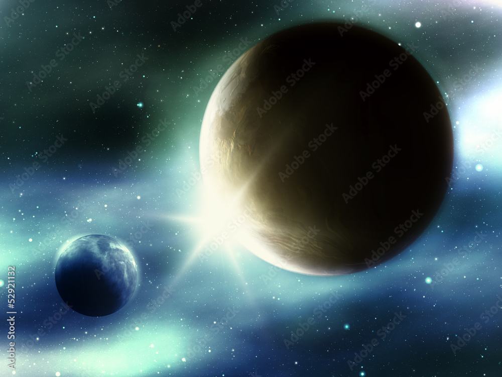 Fototapeta premium Planet