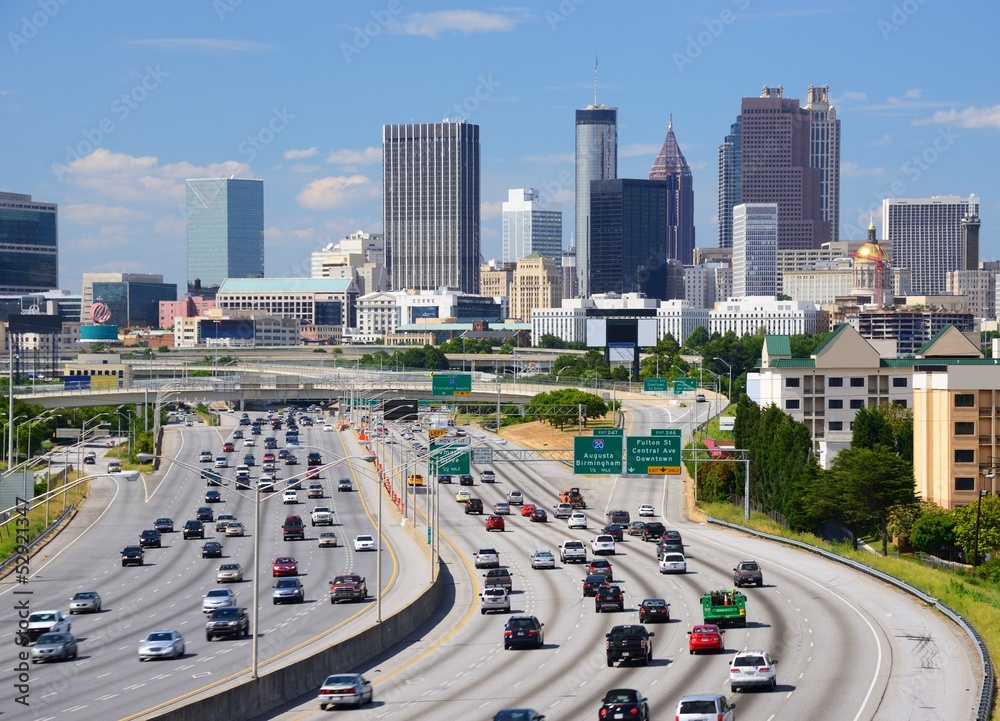 Obraz premium Atlanta Cityscape