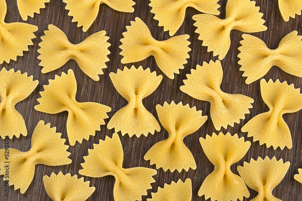 group of bow tie pasta group of bow tie pasta