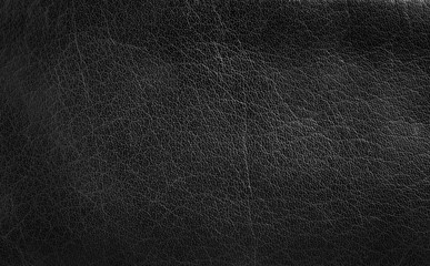 Black leather texture