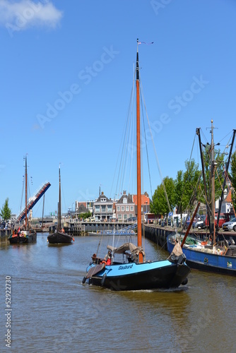 Boat in Harlingen, Friesland