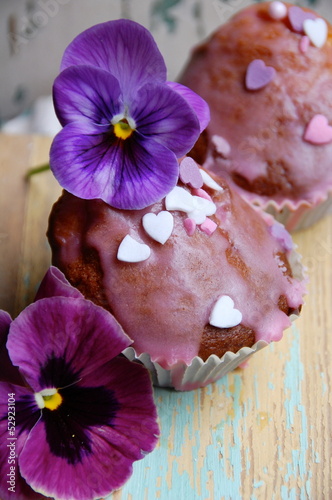 Glückwunschkarte - Muffins ...