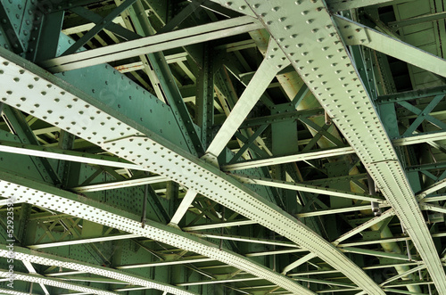 Steel bridge construction