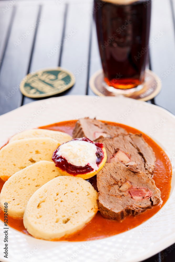 meat with sauce meat with sauce