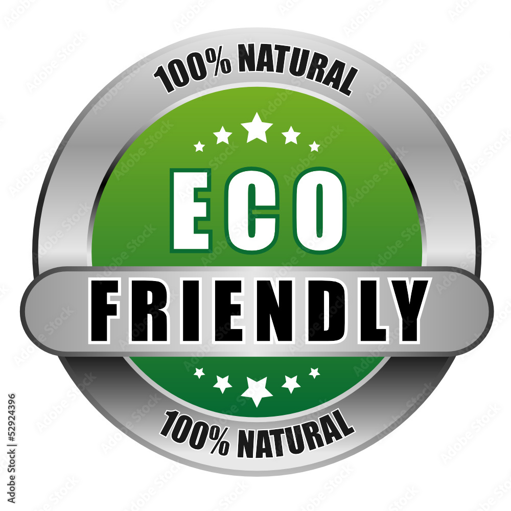 5 Star Button gruen ECO FRIENDLY 100P 100P
