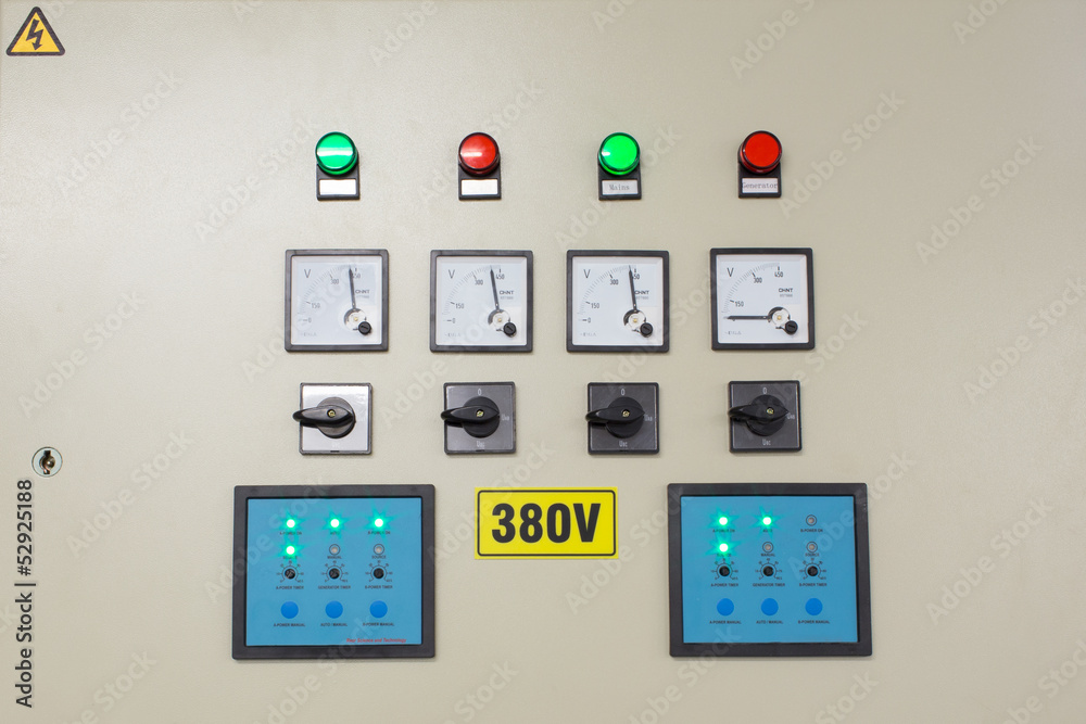 Fototapeta premium Power Panel