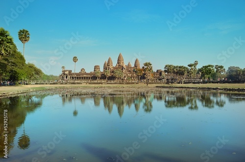Ancient temple Angkor Wat Cambodia © kravka
