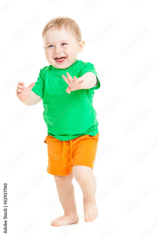 baby boy isolated. baby boy isolated.