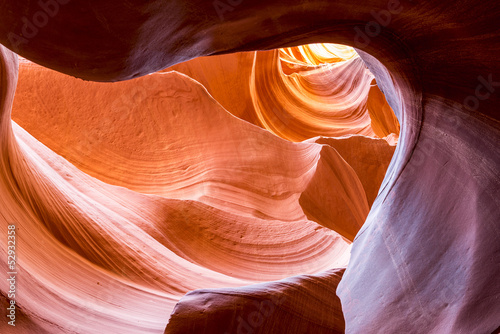 The Antelope Canyon, Page,