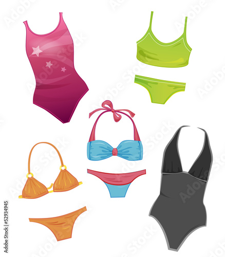 set of the swimsuits for girls
