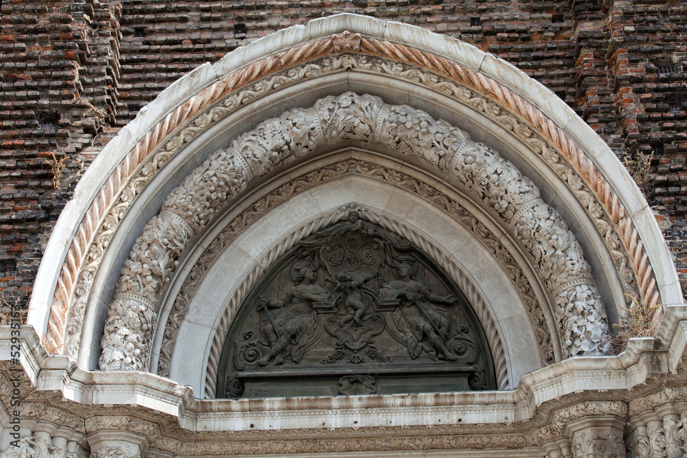 The San Giovanni e Paolo church in Venice in Italy