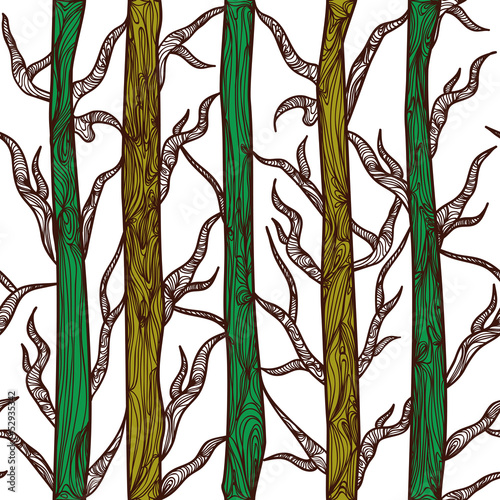 Texture with tress