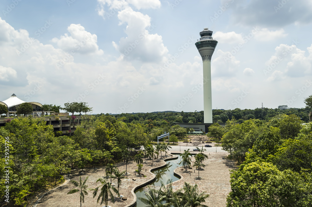 Naklejka premium The view of KLIA (Kuala Lumpur International Airport )