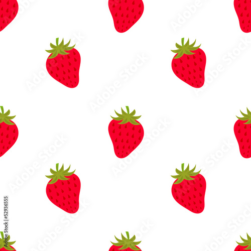 Fototapeta Naklejka Na Ścianę i Meble -  Strawberry pattern