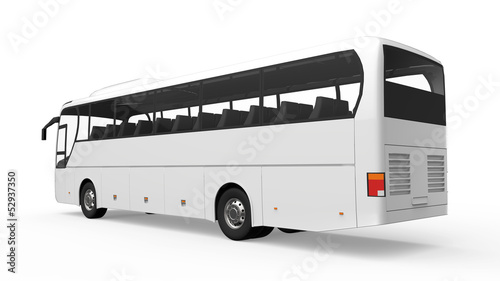 Big White Tour Bus