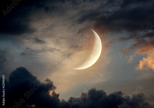 Cuadro en lienzo half moon