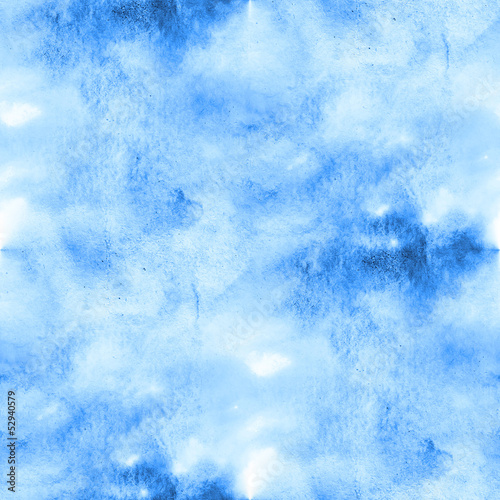 watercolor background seamless texture abstract blue pattern pai