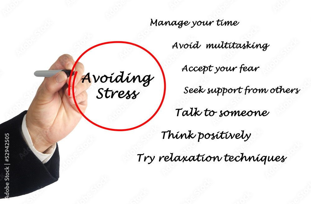 Avoiding stress Avoiding stress