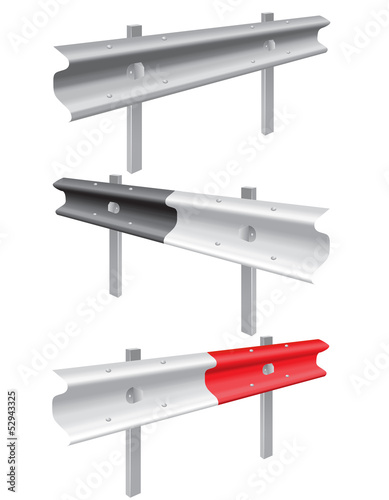 road barrier vector illustration