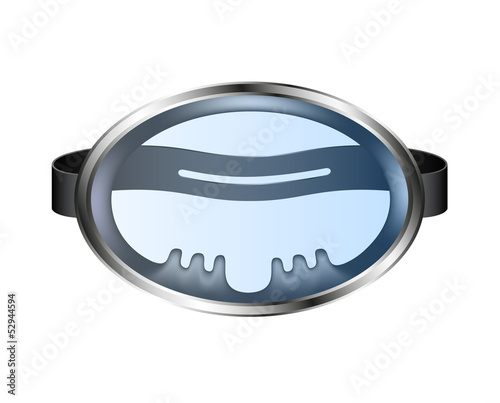 Retro diving goggles