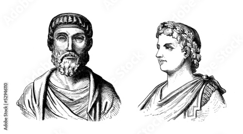 Foto Ancient Rome : 2 Portraits - Men