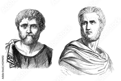 Ancient Rome : 2 Men - Portraits