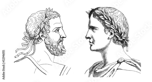 Ancient Rome : 2 Emperors - Portraits