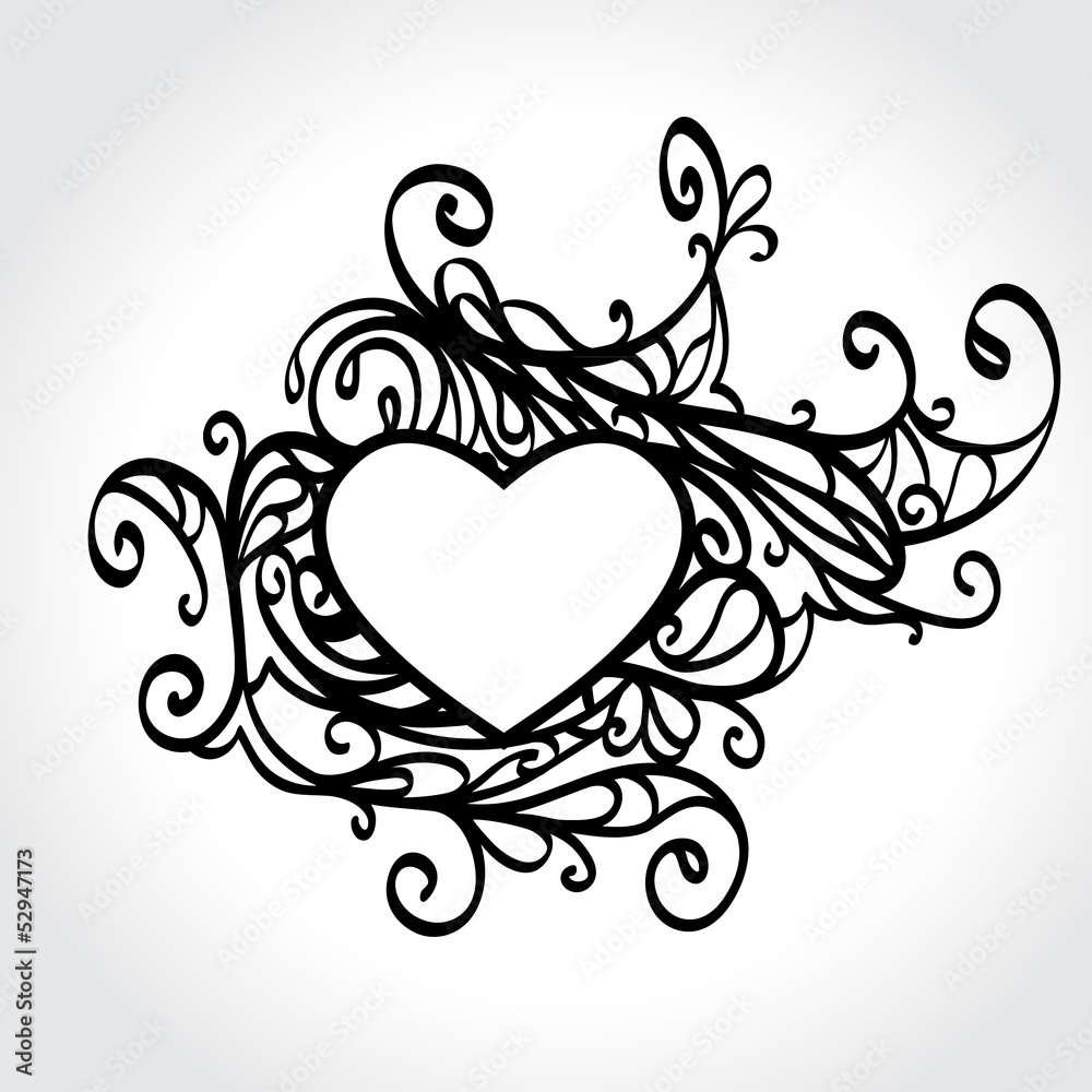 Vector lace card Vector lace card