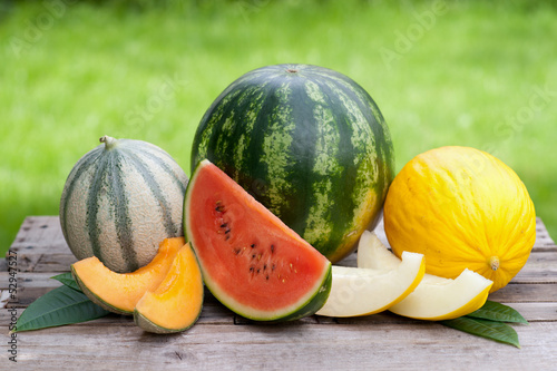 Frische Melonen