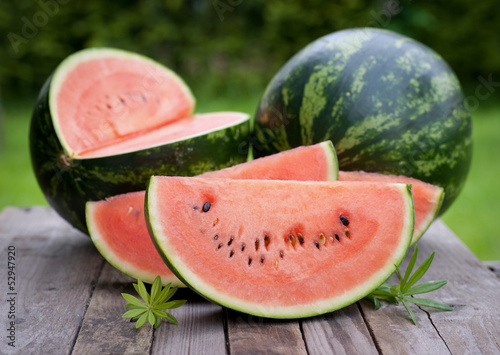 Fresh water melons