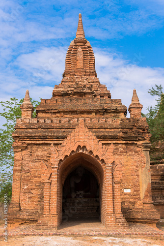 Pagoda in old Bagan  Myanmar