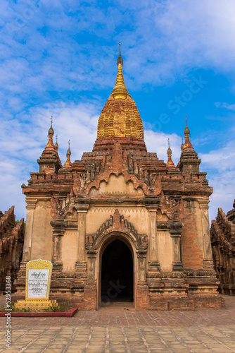 Pagoda in old Bagan  Myanmar