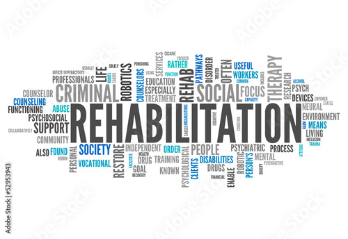 Word Cloud "Rehabilitation"