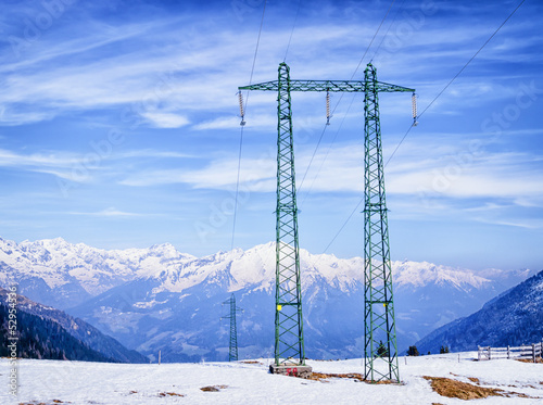 electricity pylons © fottoo