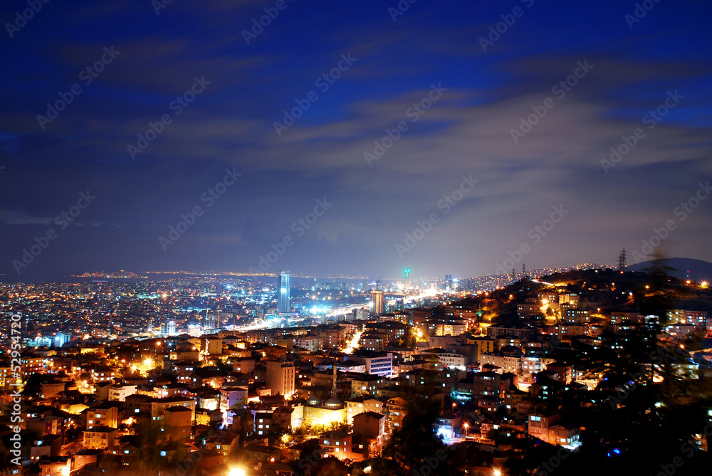 Istanbul City at Night