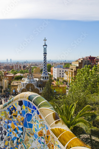 Gaudì's Parc Guell in Barcelona