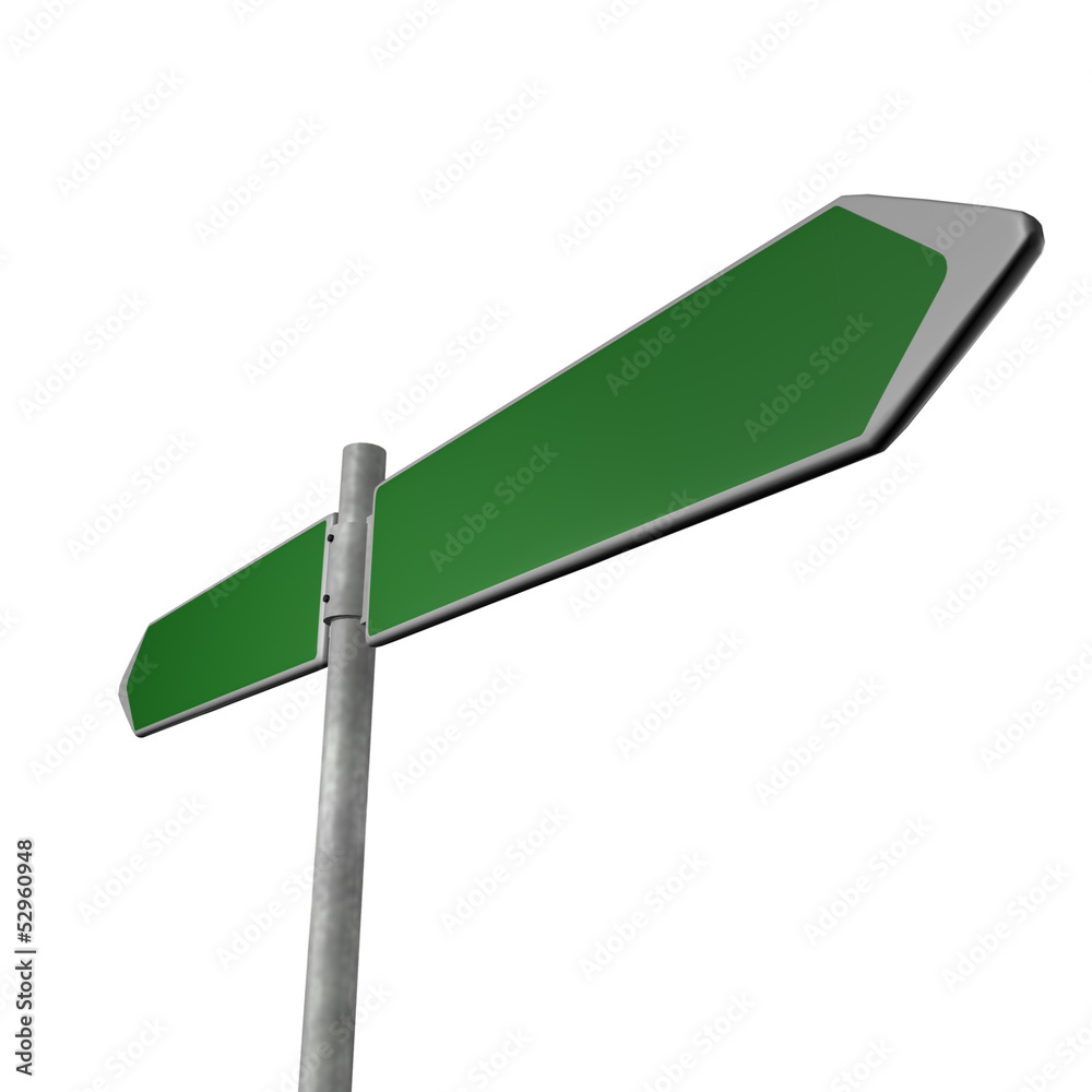 green directionl signs on a white background green directionl signs on a white background