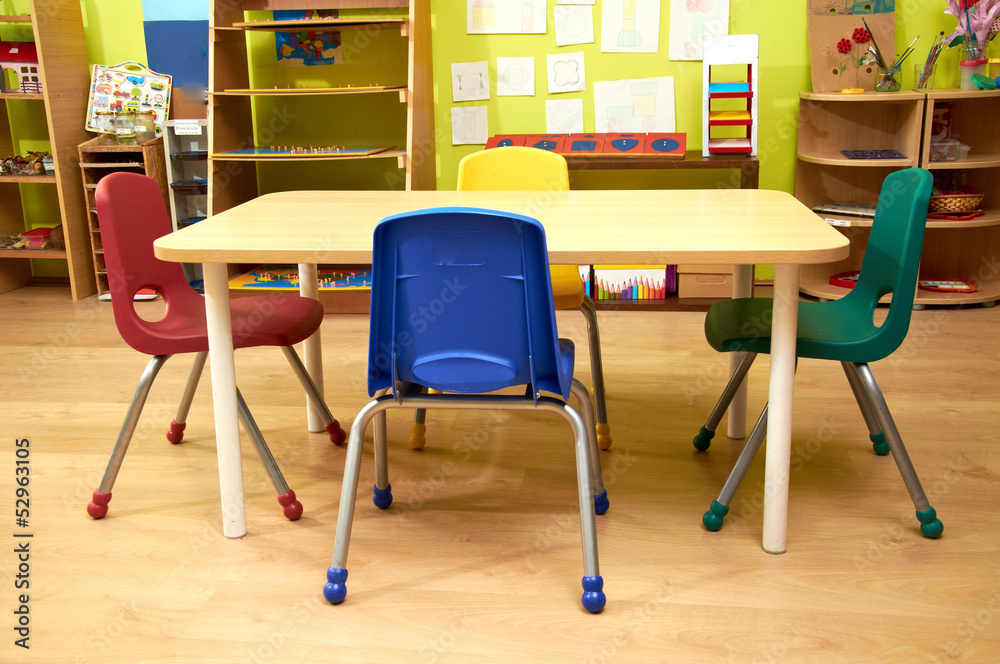 Montessori Kindergarten Preschool Classroom Stock Photo Adobe Stock