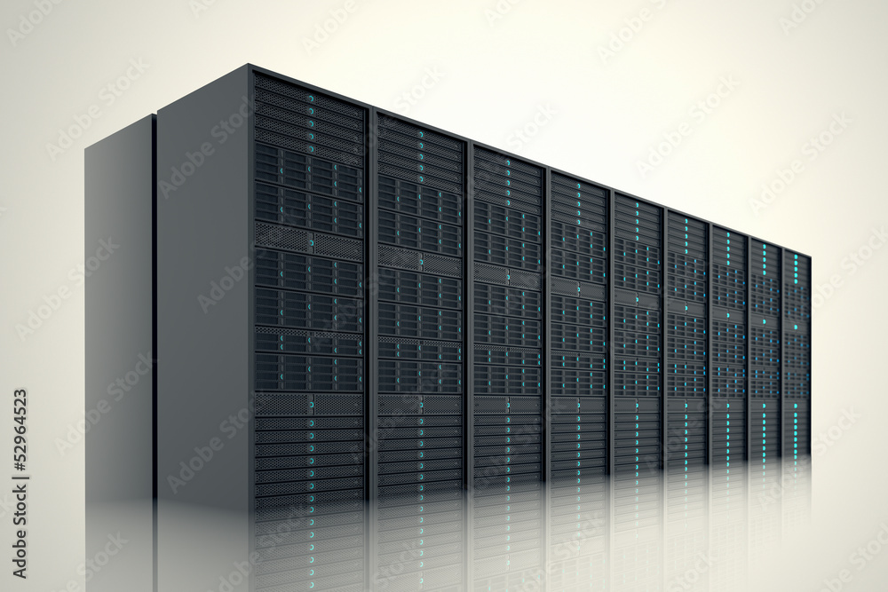 Server room. Server room.