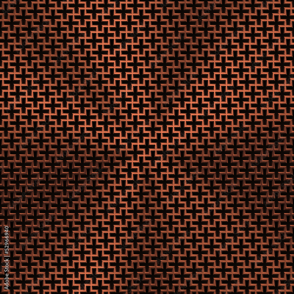 Background with Cross Pattern and Bronze Texture Background with Cross Pattern and Bronze Texture