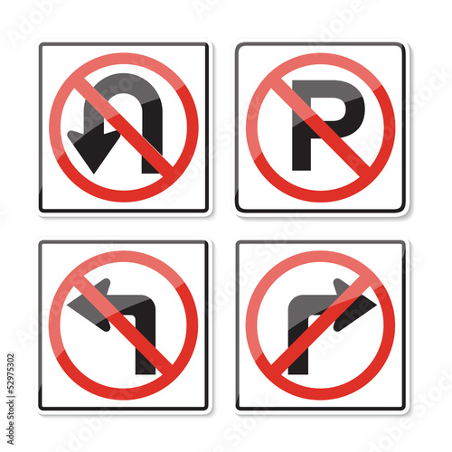 Road Sign Glossy